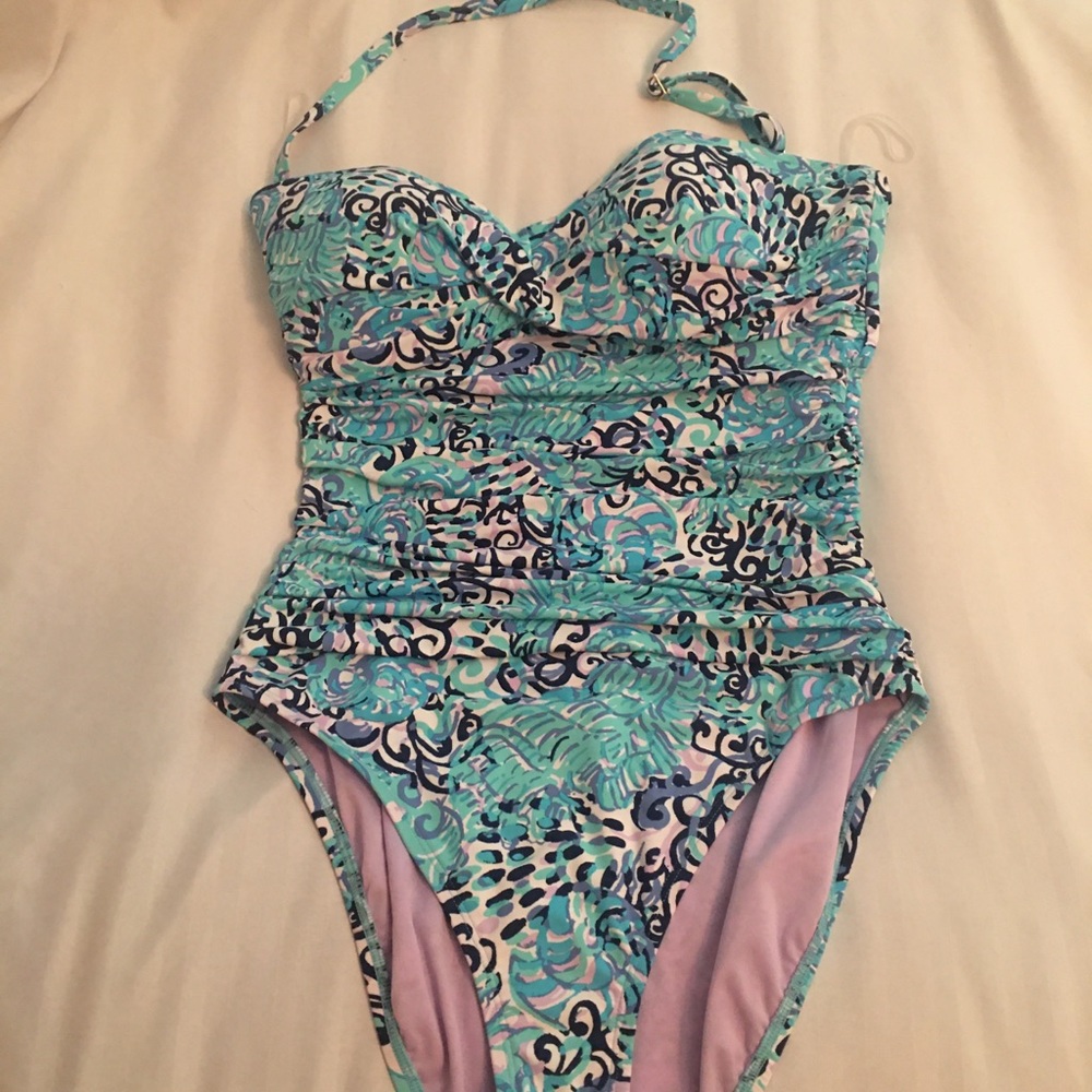Lilly Pulitzer one piece swimsuit size 10